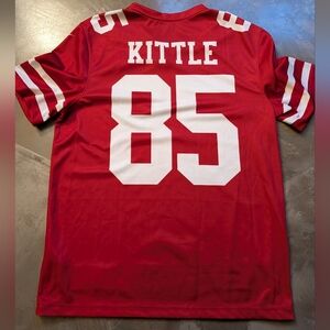 NFL San Francisco 49ers Kittle Jersey — Nike Dri-Fit (Size M)